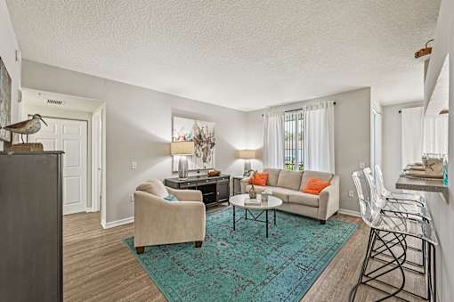 Modern Living Area at Heritage Bay, Jensen Beach, FL, 34957