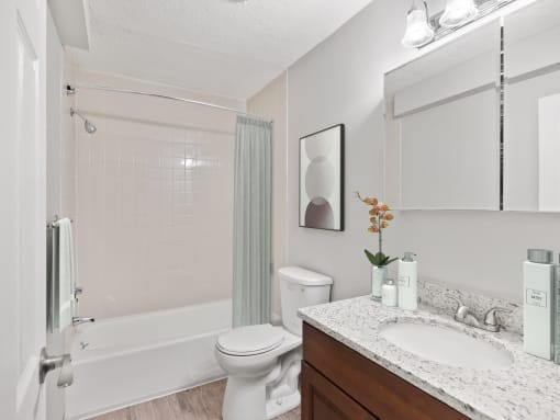 Luxurious Bathroom at Heritage at the River, New Hampshire, 03102