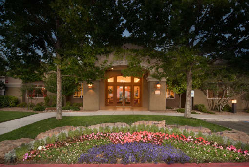 Clubhouse Exterior at Broadstone Towne Center, New Mexico, 87106