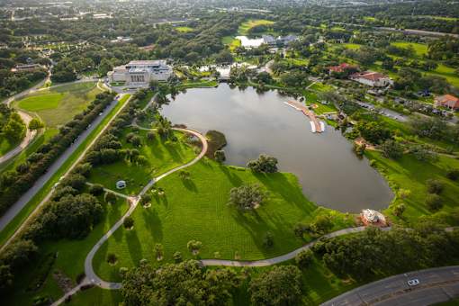Aerial view at Esplanade at City Park, New Orleans