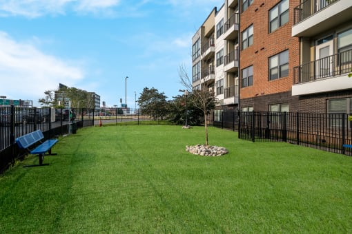 Dog park at The View at Old City, Philadelphia, Pennsylvania