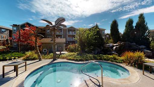 Outdoor Hot Tub at Heritage at Stone Mountain, Northglenn, CO 80233