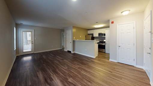Wood Inspired Plank Flooring at Heritage at Waters Landing, Germantown, Maryland