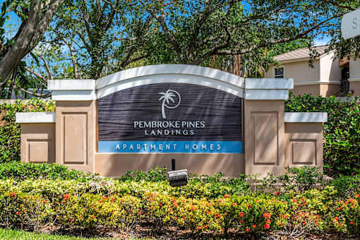 Property Signage at Pembroke Pines Landings, Pembroke Pines, FL, 33025