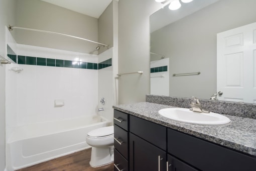 Bathroom at Bridford Lake Apartments, Greensboro, 27407