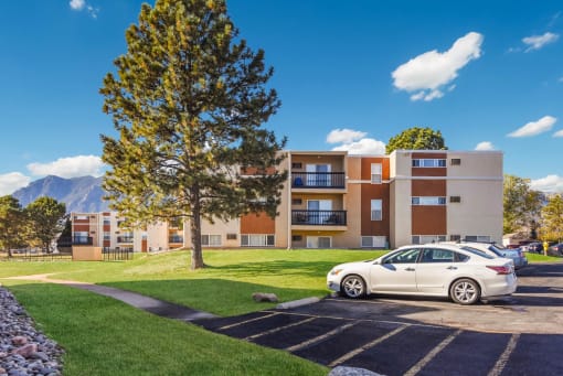 Reserved Resident Parking at Broadmoor Springs, Colorado Springs