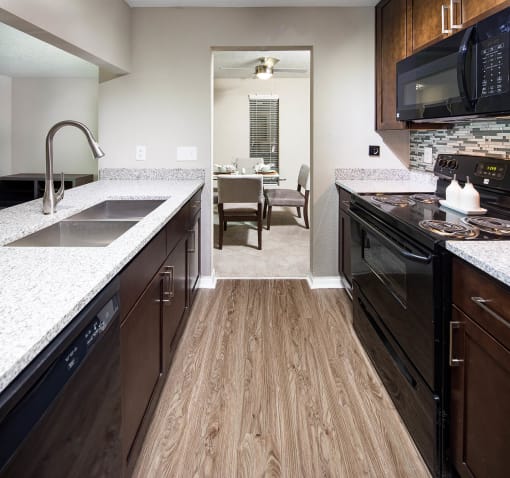 Fully Equipped Kitchen at Canopy Glen, Norcross, 30093
