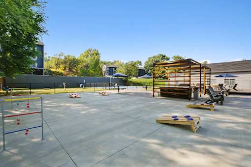 Outdoor Game Area at Cliffs at Canyon Ridge, Ogden, UT