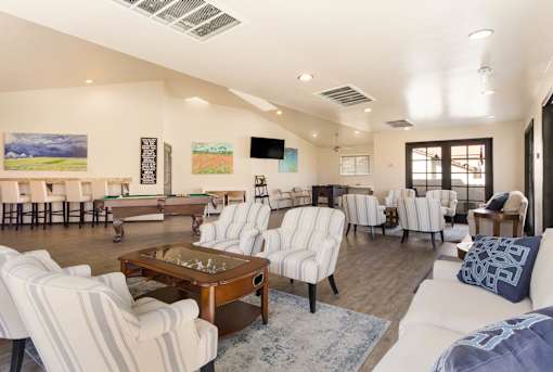 Resident Lounge at Del Coronado, Mesa, AZ, 85202