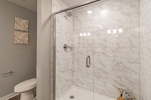 Bathroom Shower at Edge75, Florida