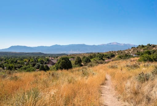 Hiking Paths at Heritage at Hidden Creek, Colorado, 80918