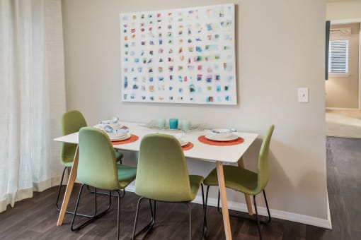 Dining Table at Heritage at the Peak, Asheville, NC, 28804