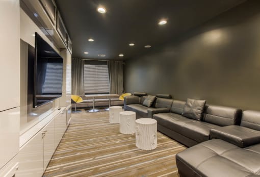 Media Lounge at Heritage at Oakley Square, Cincinnati, OH
