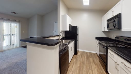 Kitchen at Montclair Apartments, Silver Spring