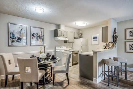 Kitchen and Dining Area at Sanford Landing Apartments, Sanford, 32771