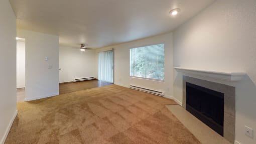 Spacious rooms at North Creek Apartments, Everett, Washington