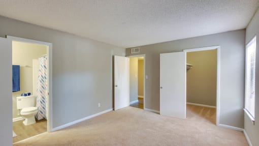 Spacious Bedroom at River Crossing Apartments, Thunderbolt, Georgia