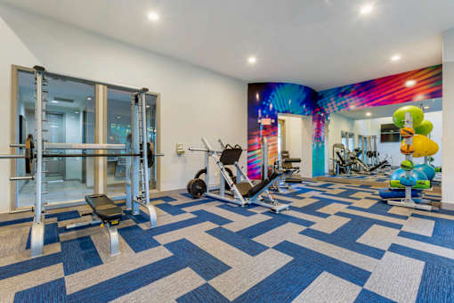 State Of The Art Fitness Center at Sweetwater At Metro North Apartments, Arizona 85029