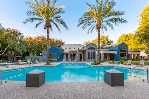 Saltwater Pool at Sweetwater At Metro North Apartments, Phoenix, AZ