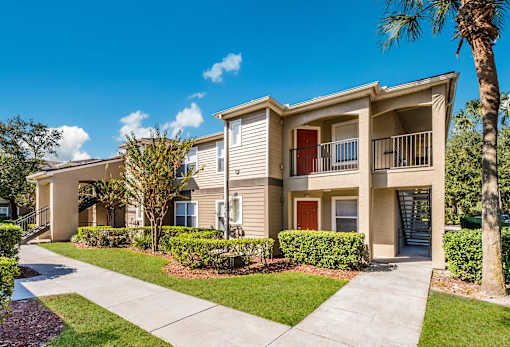 Entrance Walkway at University Park Apartments, Orlando, 32817