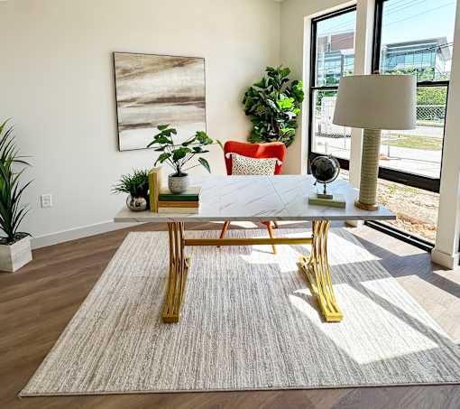 Spare bedroom or optional office space.