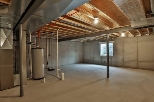Basement at The Willows, O'Fallon, MO