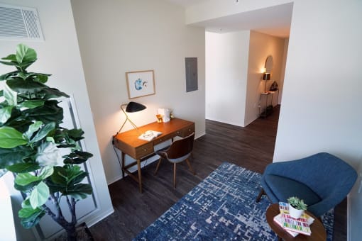 office nook at Two Twelve Clayton, Clayton, 63105