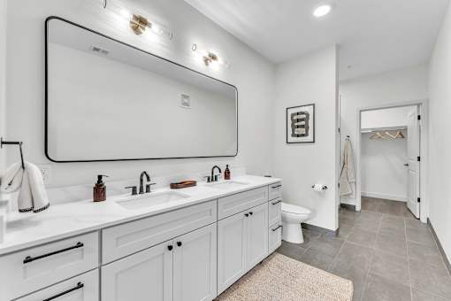 Bright Bathroom at Plaza at Pinnacle Hills, Rogers
