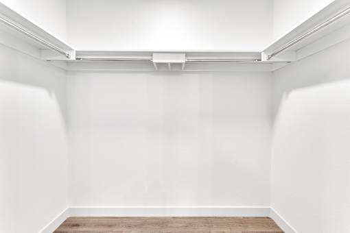 Large closet at Plaza at Pinnacle Hills, Rogers, Arkansas