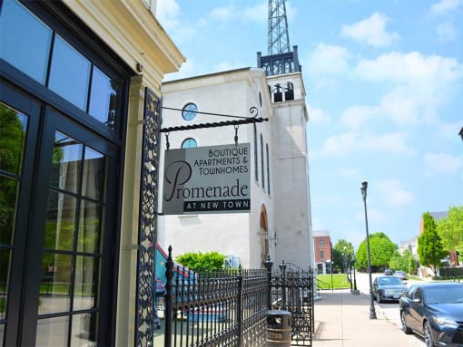 Exterior at Promenade at New Town, Saint Charles