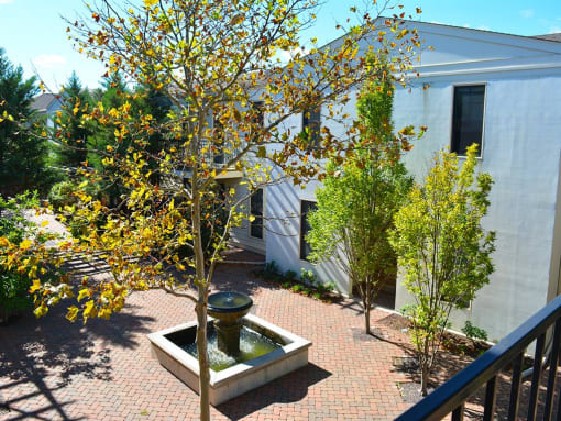 Courtyard View at Promenade at New Town, Saint Charles, Missouri