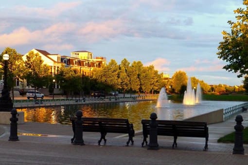 Lakeside Sitting at Promenade at New Town, Missouri