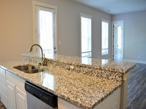 Granite Countertop at Promenade at New Town, Saint Charles, MO