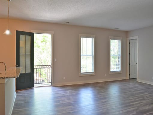 Unfurnished Living Area at Promenade at New Town, Saint Charles, MO, 63301