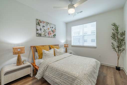 Bedroom with Window at Timber Club, Missouri, 63304