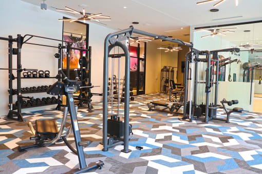 Fitness Center at Wildhorse Apartments, Chesterfield, MO