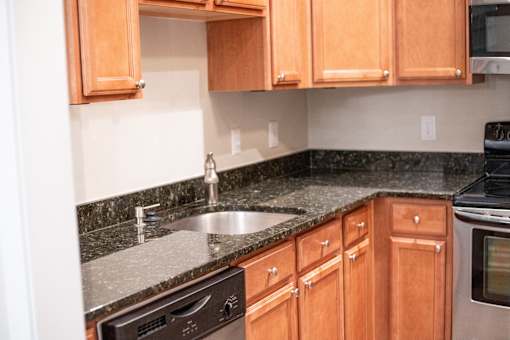 Kitchen at Lenox Village Apartments, Georgia, 30324