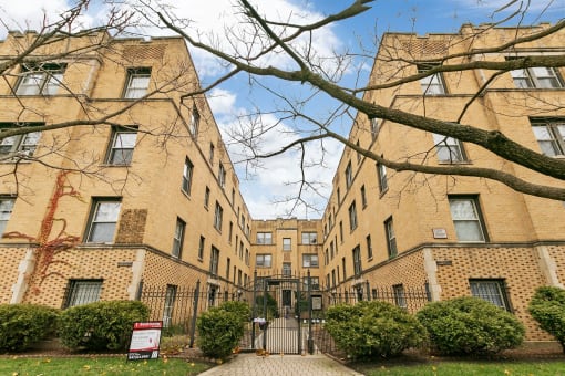 the building in which the apartment is located