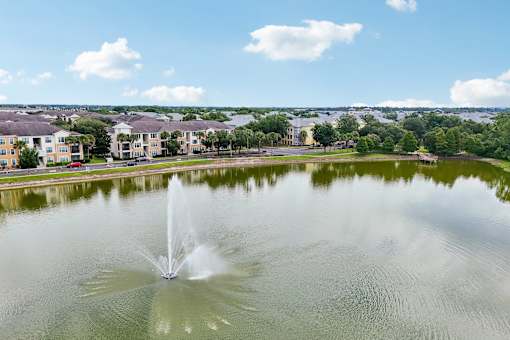Lake Sylvia Fountain
