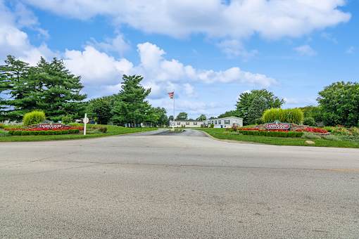 Entry at Candlelight Village Manufactured Home Community in Sauk, IL