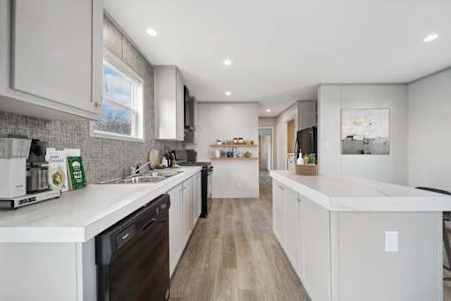 Model kitchen at Cedar Ridge Manufactured Home Community  in Wichita, Kansas