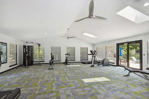 Fitness center at Southfork MHC in Belton, MO