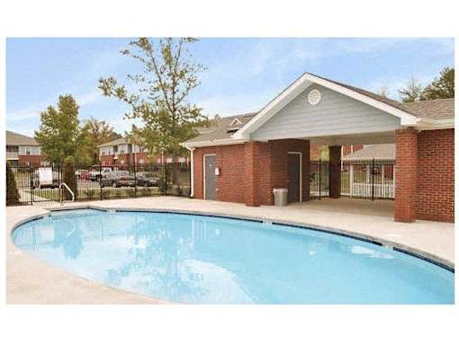 A Small Pool at Magnolia Court Apartments, Alabama
