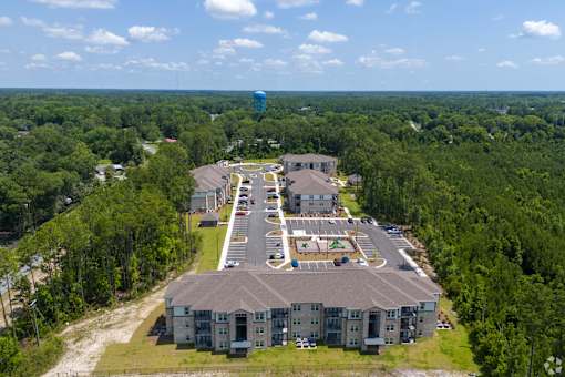 Drone Community View at Arbours at Kingsland, Kingsland, Georgia