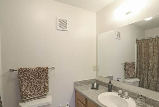 A Bathroom With a Sink at Magnolia Court Apartments, Birmingham, 35215