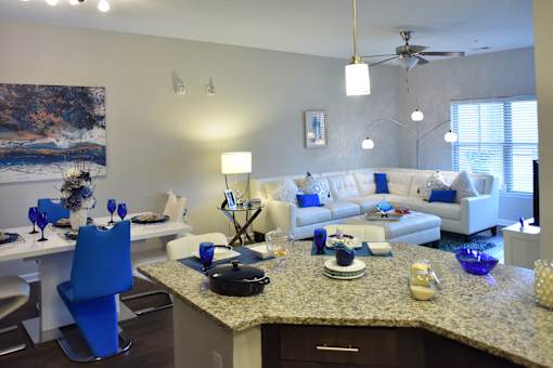 Kitchen And Dining Area at Arbours at Crown Point, Florida