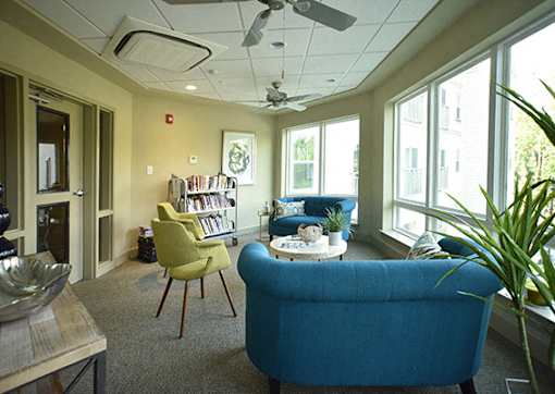 Seating Area at Arbours at Tumblin Creek ~ Active 55+ Adult Community, Gainesville, FL