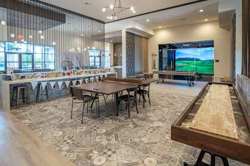 Game Room at Alys Crossing Apartments Apartments, Cypress, TX 77433