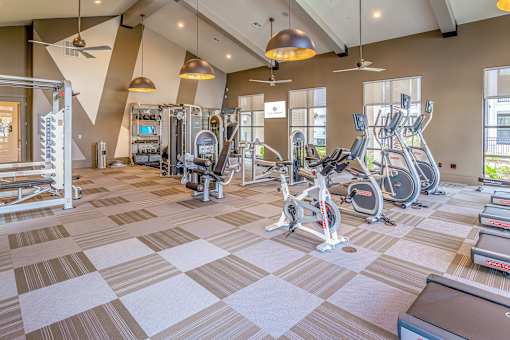 Fitness Center at Alys Crossing Apartments, TX, 77433