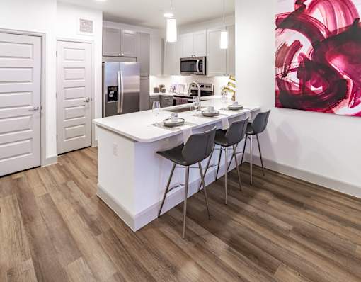 Kitchen at Alys Crossing Apartments, Texas